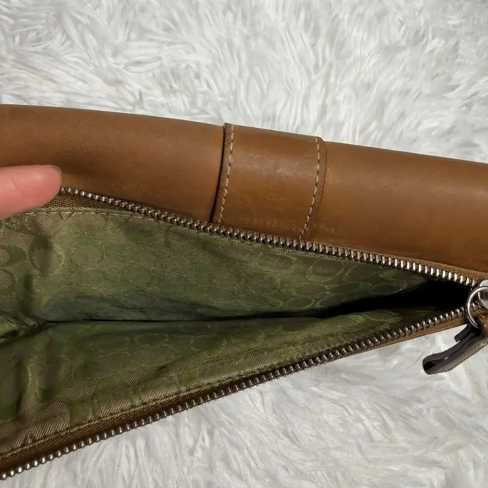 y2k Coach Brown Wallet